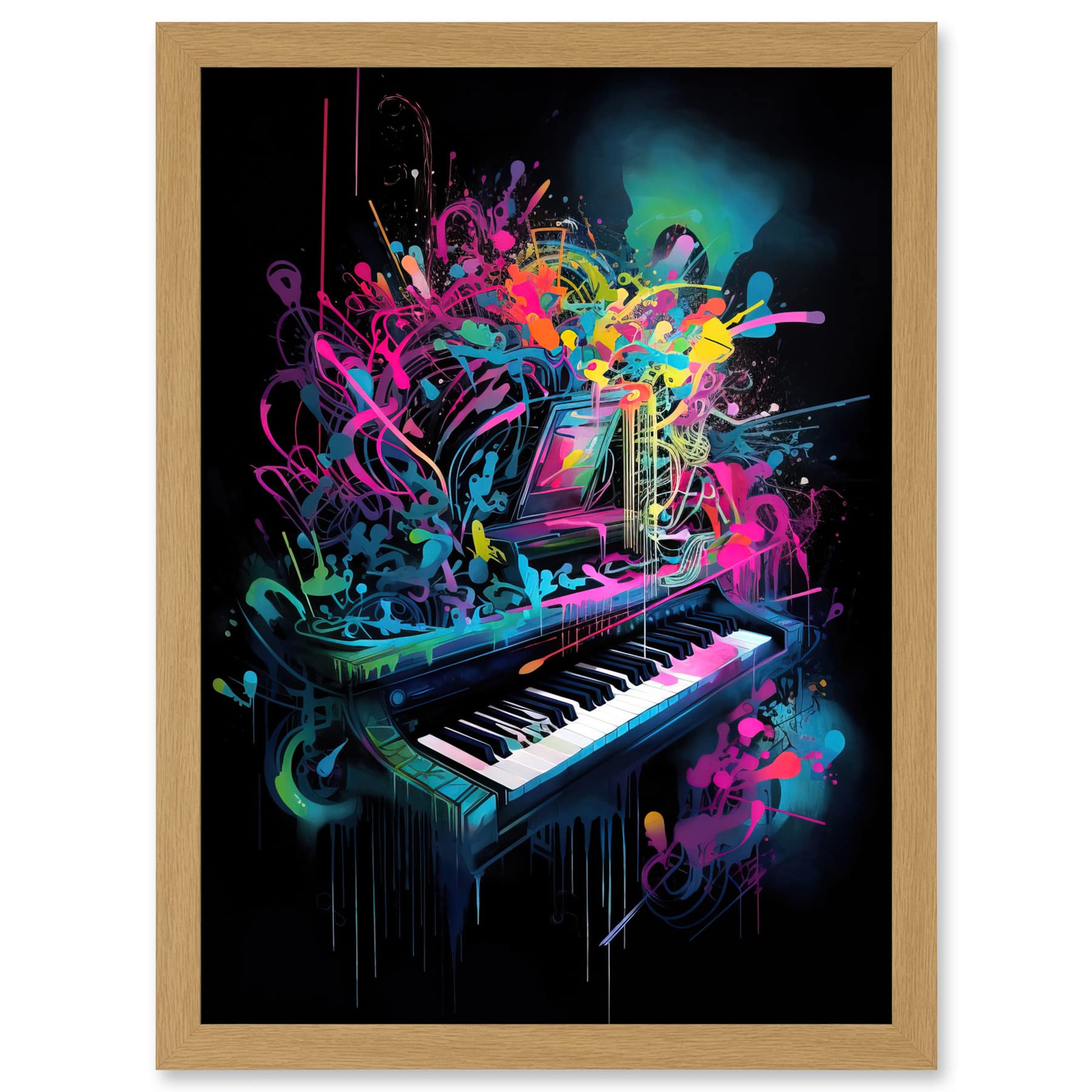 アート・デザイン・音楽 Pour la Victoire Surface to Air Amazon.com: Artery8 Melodic Explosion Piano Bursting in Vibrant